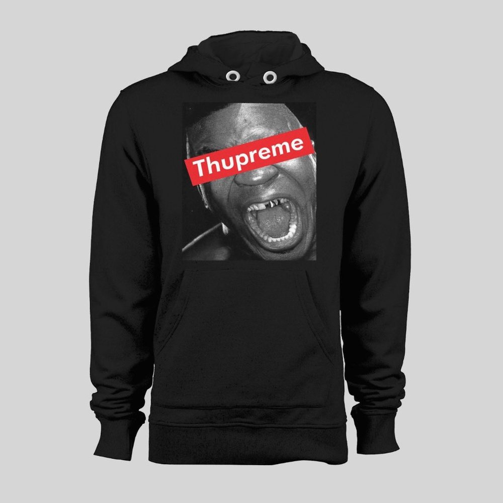 Kid Dynamite Iron Boxer THUPREME Humor Quality Hoodie